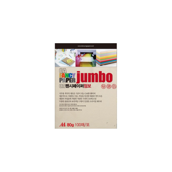 [두성]OA팬시페이퍼 A4 / 80g / 100매입 / P01