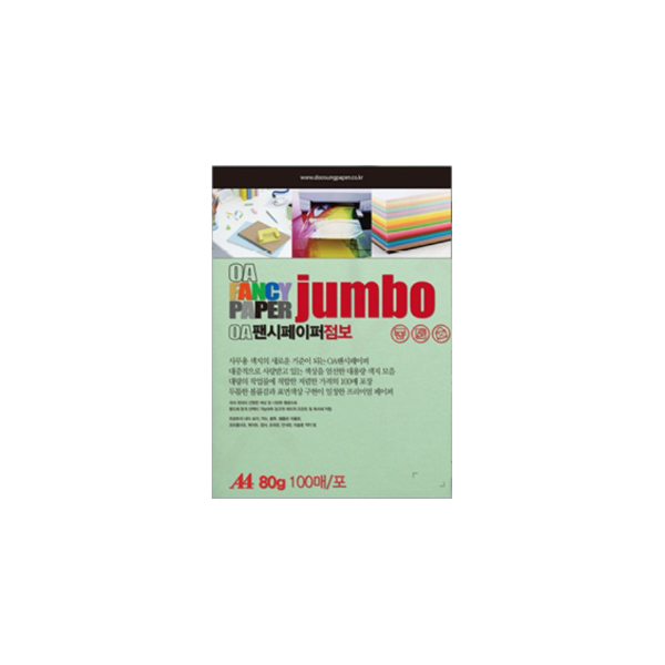 [두성]OA팬시페이퍼 A4 / 80g / 100매입 / P56