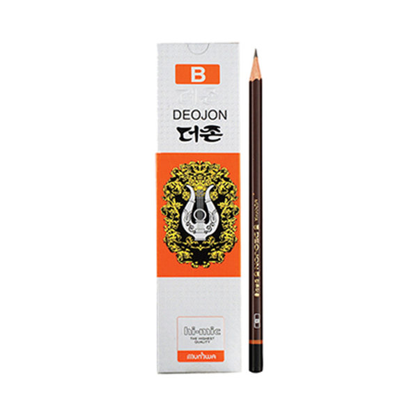 [문화]더존 연필 / B / 12자루입